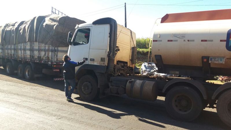 Fiscalização no Posto Rodoviário de Igaraçu-PR