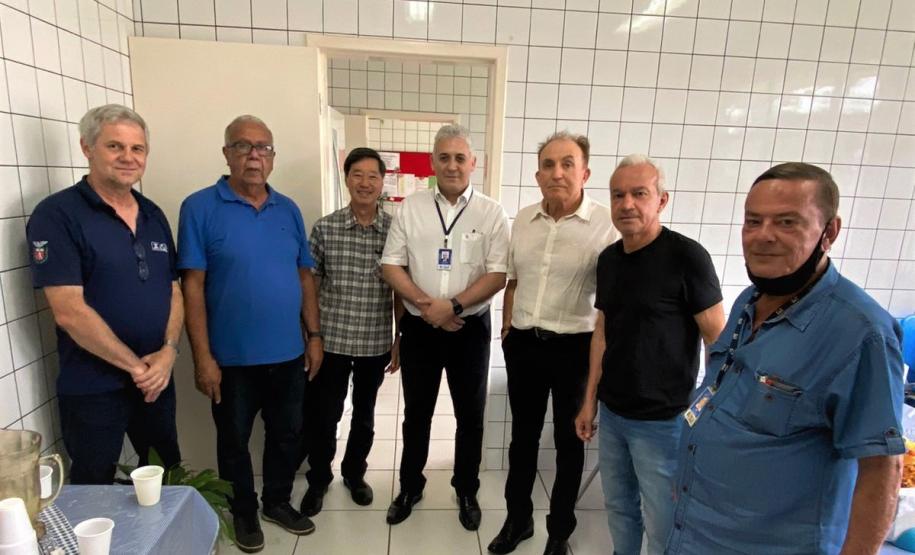 DIRAF - Ivo Lima e DIMEQ - Shiniti Honda visitaram as Regionais de Guarapuava e Cascavel