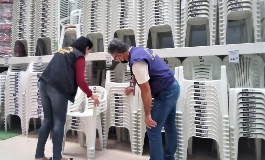 Fiscais do IPEM-PR participam da Operação Nacional Casa Segura