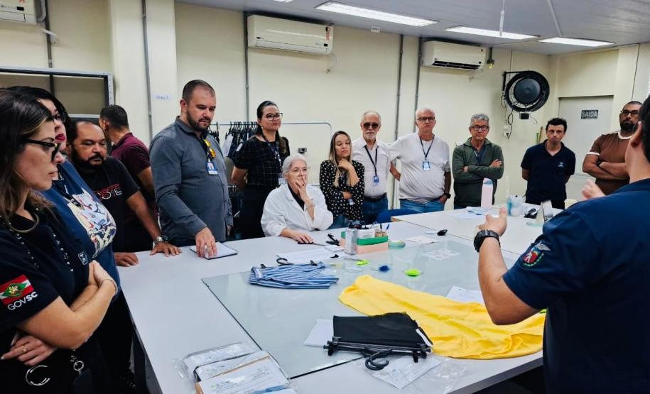 treinamento especializado em fiscalização têxtil