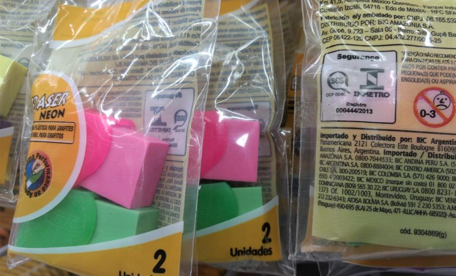 2020 01 14 Material escolar 25 itens da lista de material escolar devem ter o selo do INMETRO